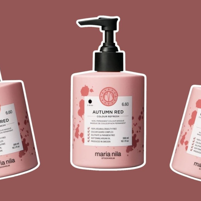 Vårens trendhår: Black Cherry Red av Maria Nila - Cancam