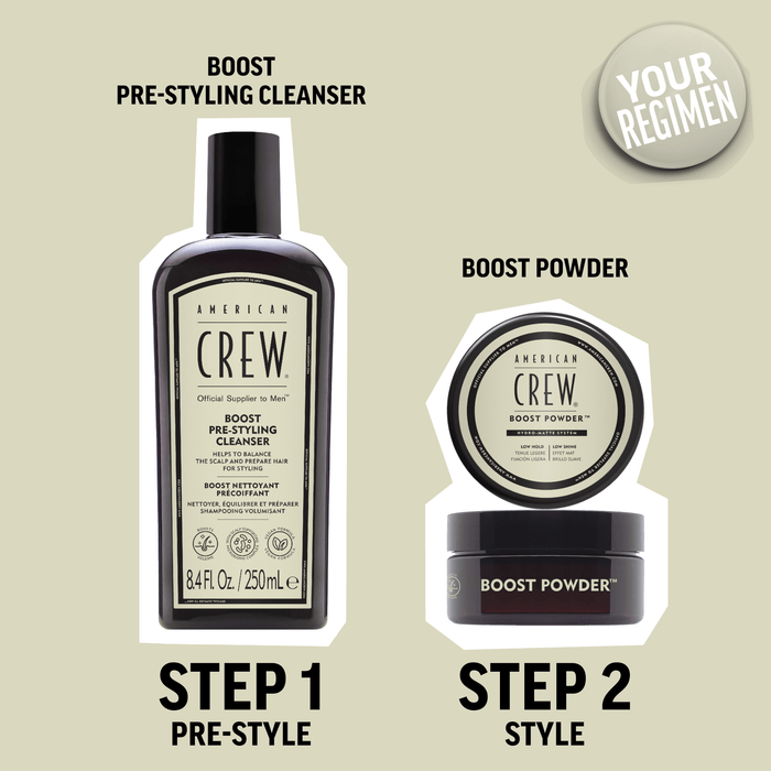 American Crew Boost Pre - Styling Cleanser Shampoo 250ml - Cancam