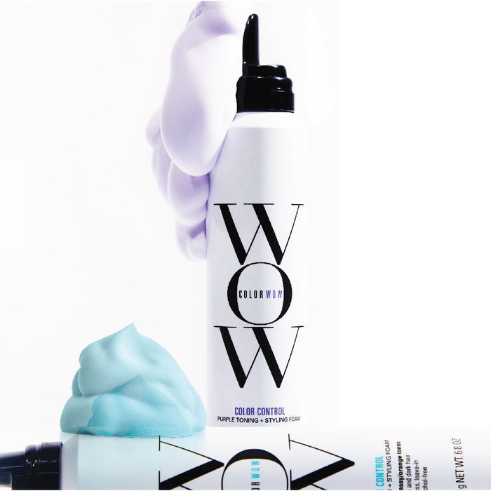 Color Wow Color Control Blue Toning + Styling Foam 200ml - Cancam
