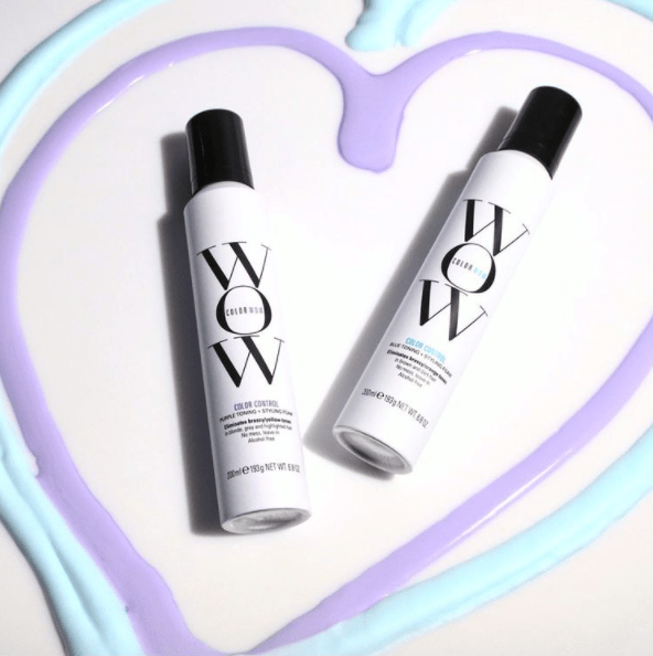 Color Wow Color Control Purple Toning + Styling Foam 200ml - Cancam