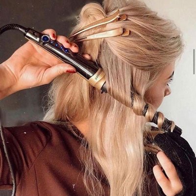 HH Simonsen Rod Curling Iron Vs3, Touch Handle 19 - 25mm - Cancam