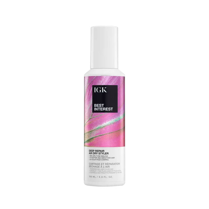 IGK Best Interest Deep Repair Air Dry Styler 150ml - Cancam