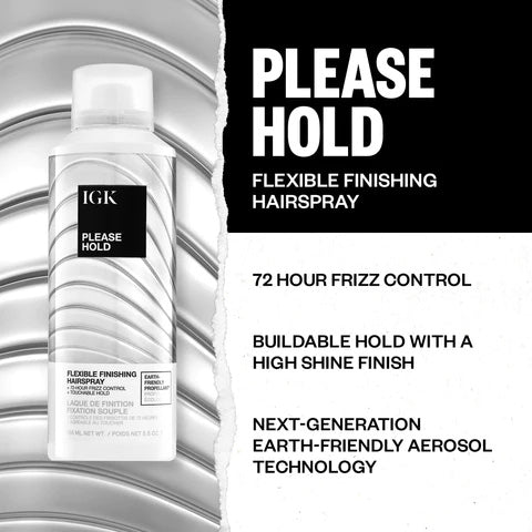 IGK Please Hold Flexible Hairspray 198 ml - Cancam
