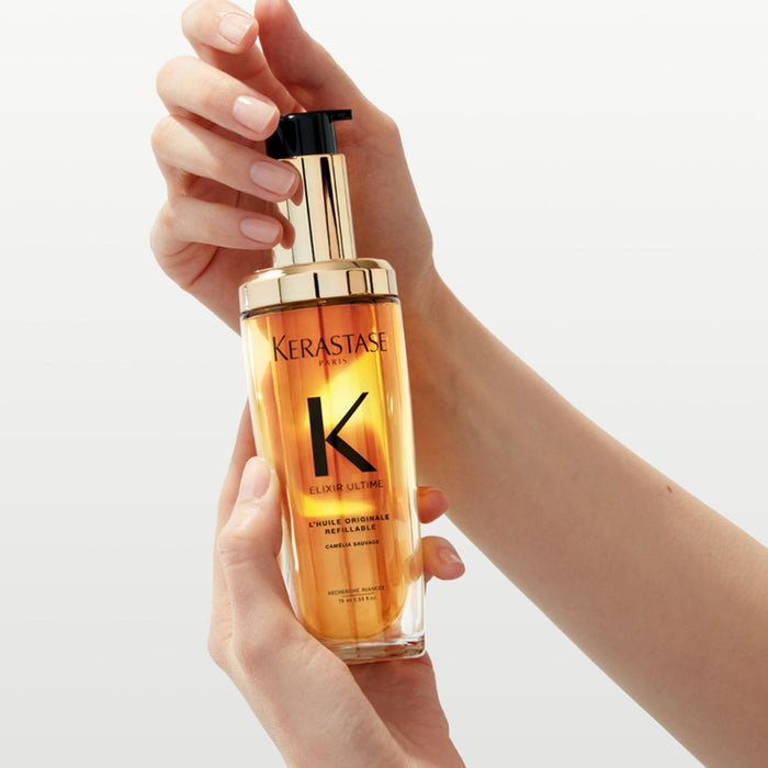 Kerastase Elixir Ultime L'Huile Orginale Oil 75 ml (Refillable) - Cancam