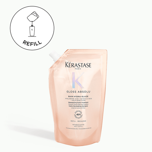 Kerastase Gloss Absolu Bain Hydra - Glaze Shampoo Refill 500 ml - Cancam