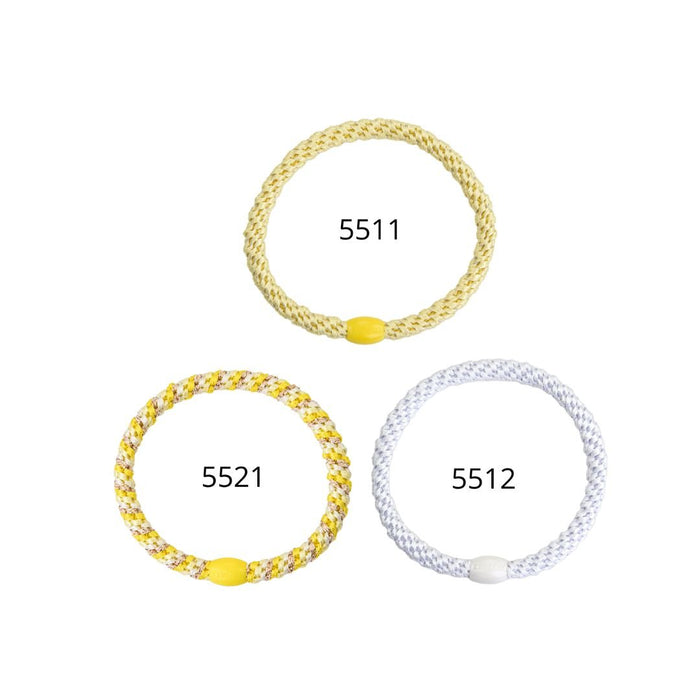 Kknekki hair ties Slim Bundel Sun 6 stk - Cancam