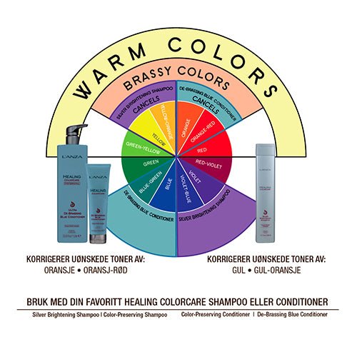 Lanza Color Care Blue De - Brassing Conditioner 250ml - Cancam