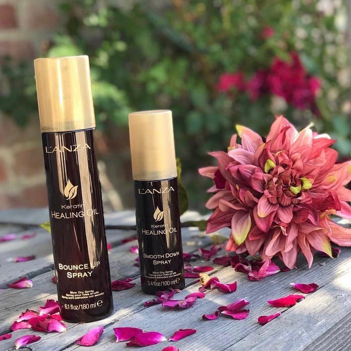 Lanza Keratin Healing Oil Bounce Up Spray 180ml - Cancam