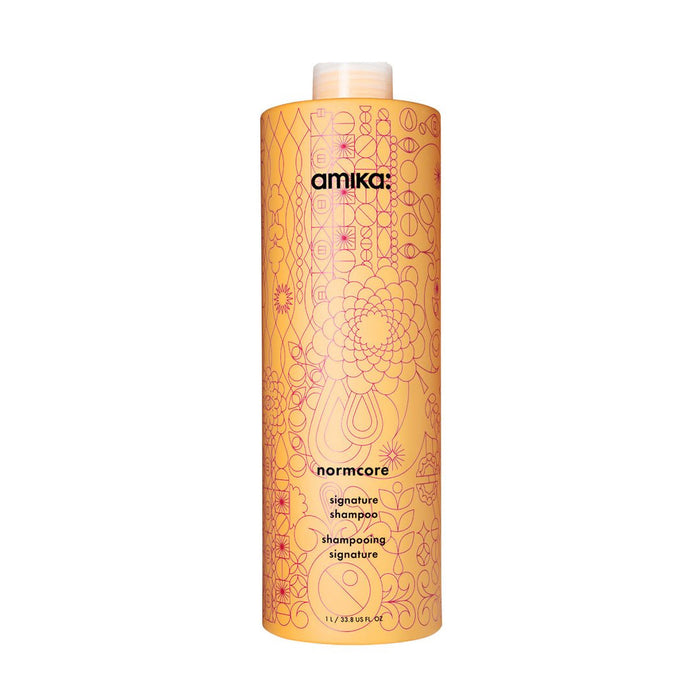 Amika Signature Shampoo 1000 ml uten pumpe - Cancam