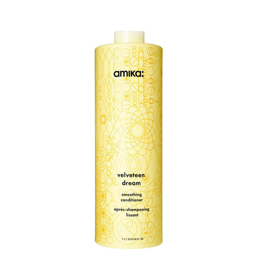 Amika Velveteen Smoothing Conditioner 1000 ml uten pumpe - Cancam
