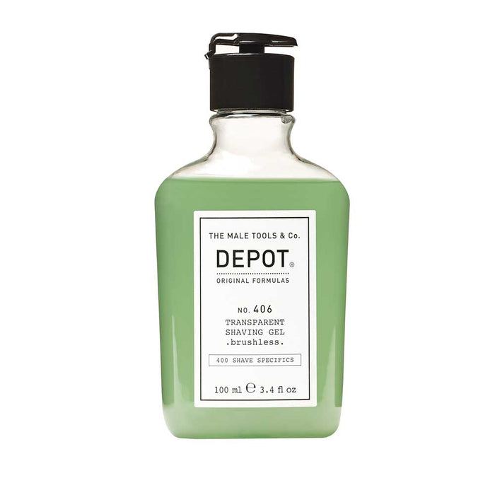 Depot No. 406 Transparent Shaving Gel 100 ml - Cancam