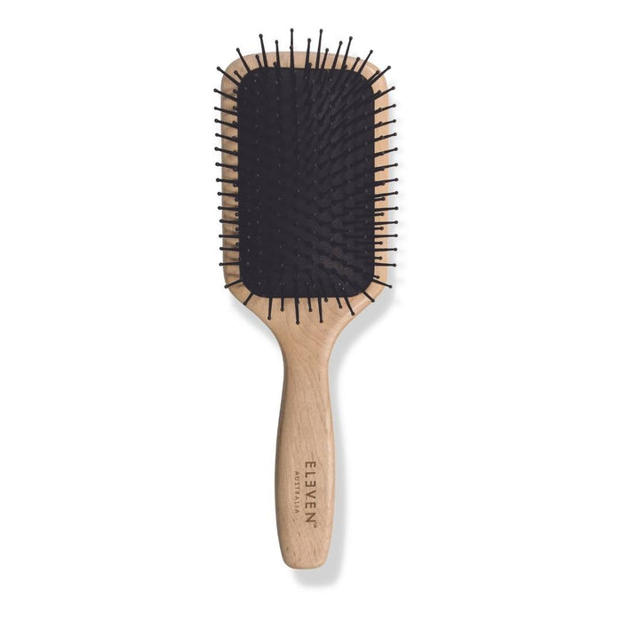 Eleven Maple Wood Paddle Brush - Cancam
