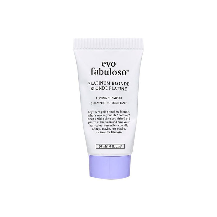Evo Fabuloso Platinum Blonde Shampoo 30 ml - Cancam