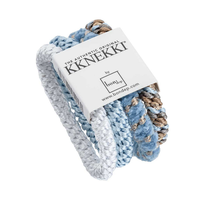 Kknekki hair ties Bundel Ice Blue 4 stk - Cancam