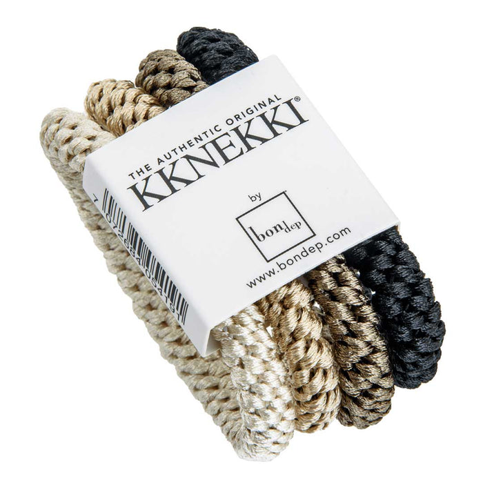 Kknekki hair ties Bundel Natural 4 stk - Cancam