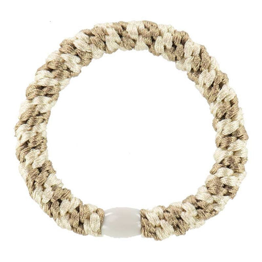 Kknekki hair ties Ivory-Beige Stripe 2 stk - Cancam