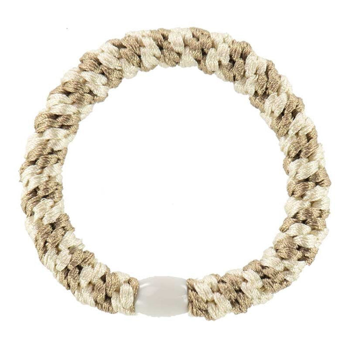 Kknekki hair ties Ivory-Beige Stripe 2 stk - Cancam