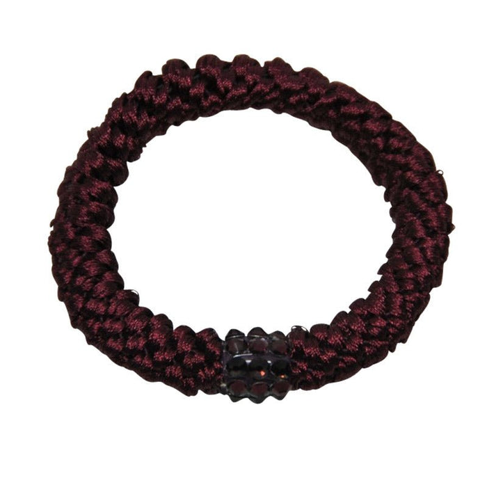 Kknekki hair ties Rhinestone Bordeaux 2 stk - Cancam