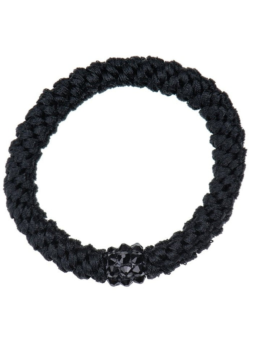 Kknekki hair ties Rhinstone Black 2 stk - Cancam