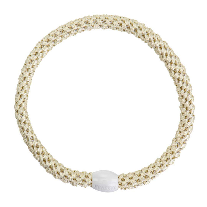 Kknekki hair ties Slim Ivory 2 stk - Cancam