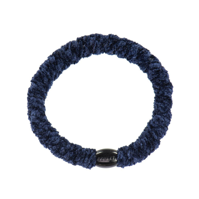 Kknekki hair ties Velvet Navy 2 stk - Cancam