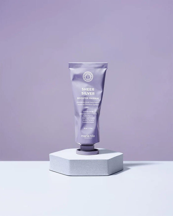Maria Nila Booster Masque Sheer Silver 50 ml - Cancam