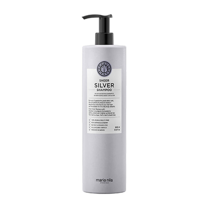 Maria Nila Sheer Silver Shampoo 1000 ml - Cancam
