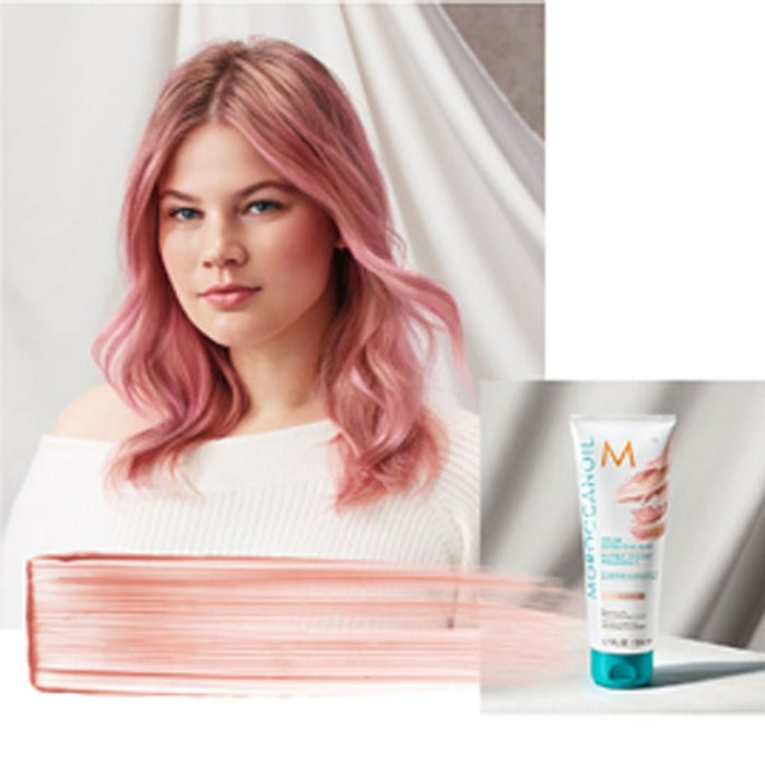 Moroccanoil Color Depositing Mask Rose gold 200 ml - Cancam