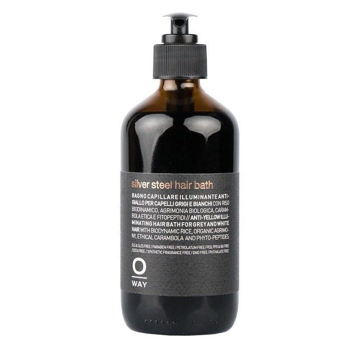 O-Way MEN silver steel hair bath 240 ml - Cancam