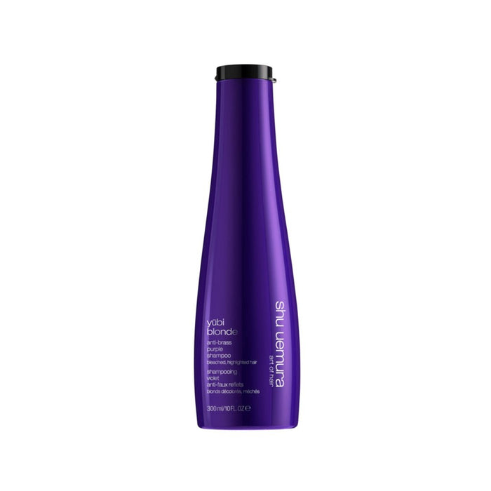 Shu Uemura Yūbi blonde Anti-Brass Purple Shampoo 300 ml - Cancam