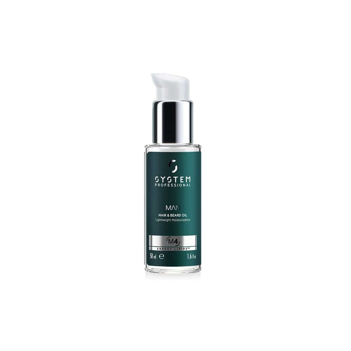 System Professional Man Hair & Beard Oil 50 ml - Cancam