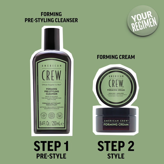 American Crew Forming Pre - Styling Cleanser Shampoo 250ml - Cancam