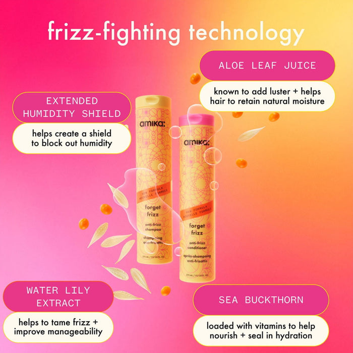Amika Forget Frizz Anti - frizz Conditioner 275 ml - Cancam