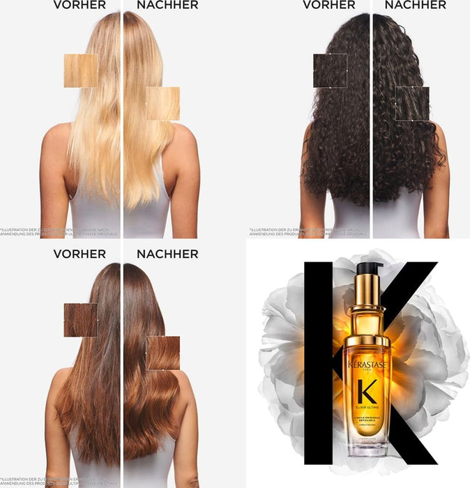 Kerastase Elixir Ultime L'Huile Orginale Oil 75 ml (Refillable) - Cancam