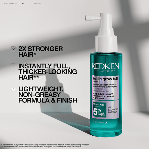 Redken Acidic grow Full System Scalp & Hair Serum for Thin or Flat Hair 100 ml - Cancam