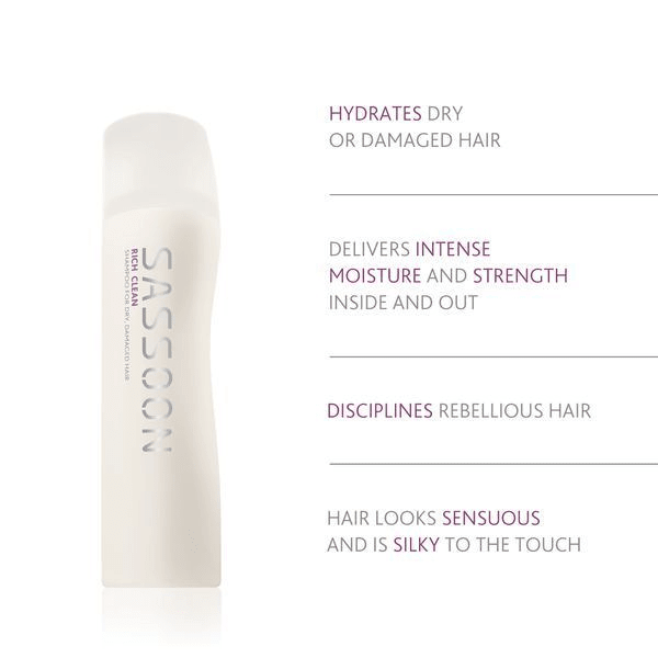 Sassoon Rich Clean Shampoo 250 ml - Cancam