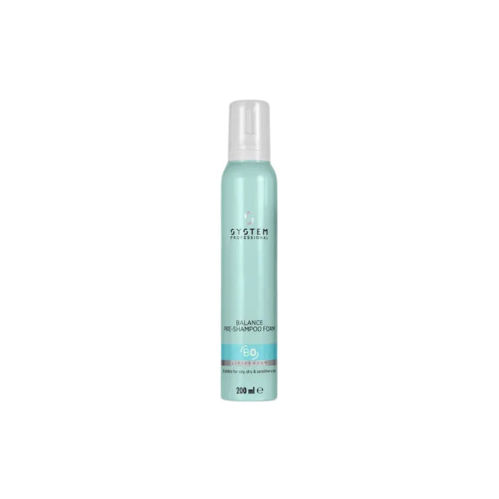 System Professional Balance Pre - Shampoo Foam 200 ml - Cancam