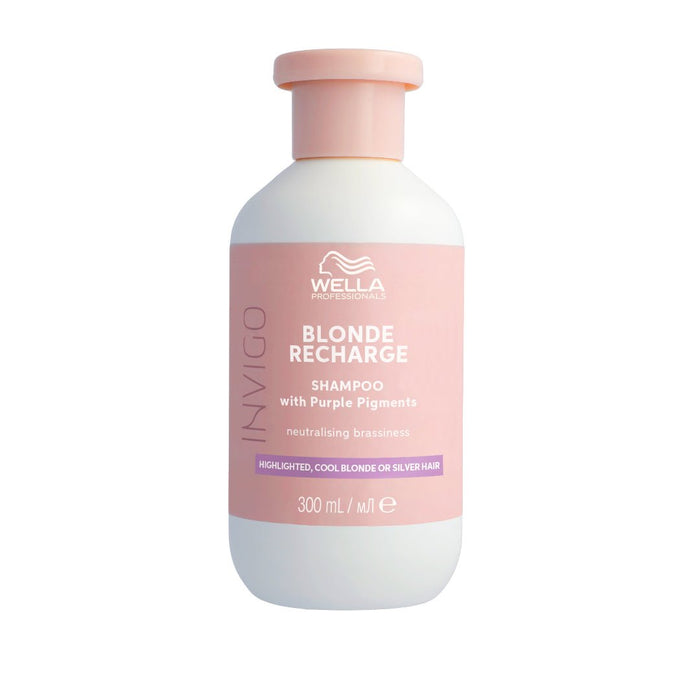 Wella Professionals Invigo Blonde Recharge Cool Blonde Shampoo 300 ml - Cancam