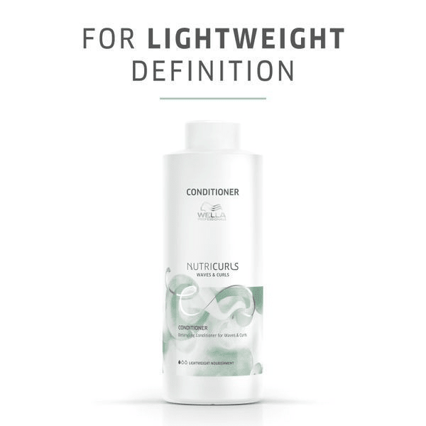 Wella Professionals Nutricurls Detangling Conditioner 1000 ml - Cancam