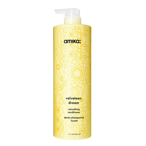 Amika Velveteen Smoothing Conditioner 1000 ml uten pumpe - Cancam