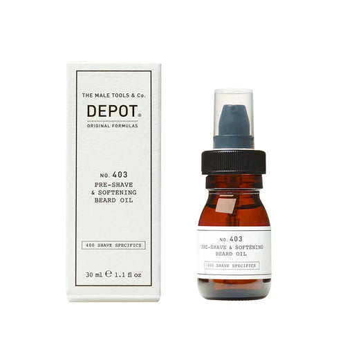 Depot 403 PrePost Softening Beard Oil Fresh Black Pepper 30 ml - Cancam