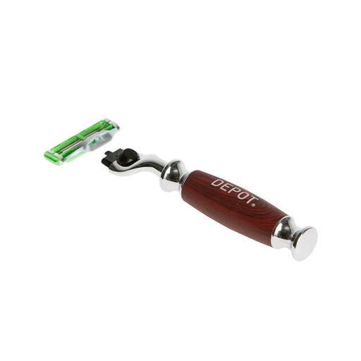 Depot Wood & Steel Luxury Home Razor - Cancam