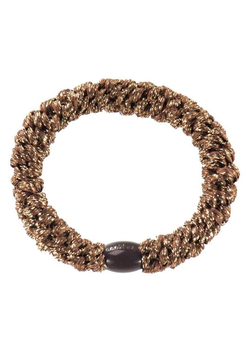 Kknekki hair ties Bronze glitter 2 stk - Cancam