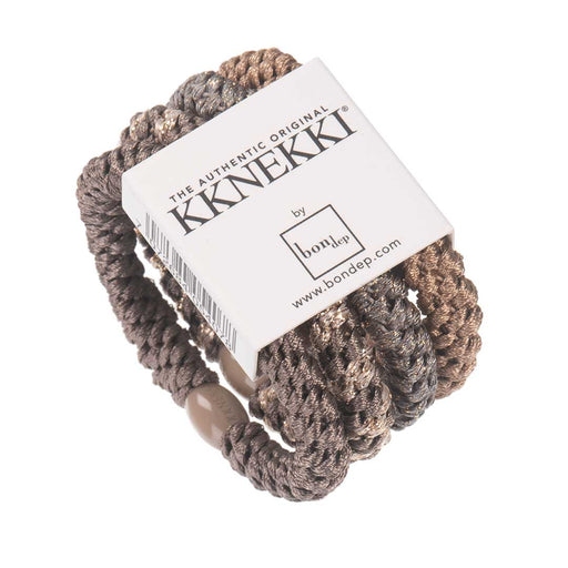 Kknekki hair ties Bundel golden brown 4 stk - Cancam
