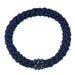 Kknekki hair ties Rhinstone Navy 2 stk - Cancam