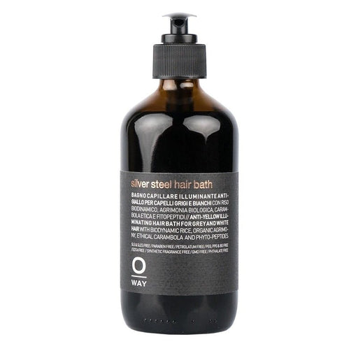 O-Way MEN silver steel hair bath 240 ml - Cancam